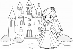 princess with castle