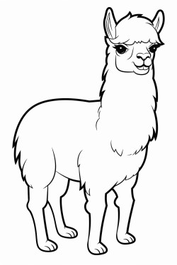 alpaca em seu habitat