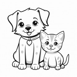 cat and dog
