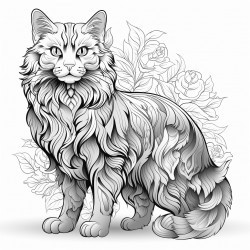 a cat showing its butt