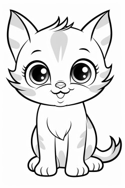 cute happy smily kitten