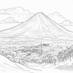 izalco volcano in el salvador