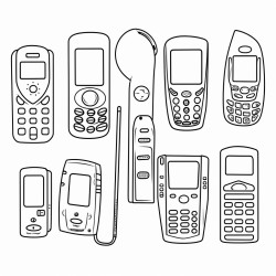 old cell phones