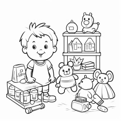 toys in kindergarden