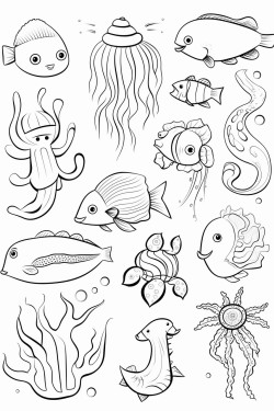 different under the sea creatures