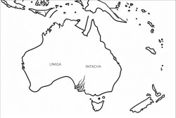 a map of australia