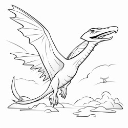 pterodctilo preso na rvore