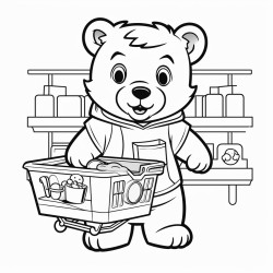 bear shopping