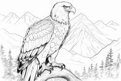 aigle  tte blanche
