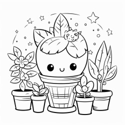 a kawaii space gardening tutorial to grow plants in zero gravity