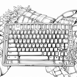 laptop keyboard mouse