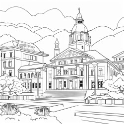 city blumenau whit city hall