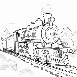 train avec mots en tr