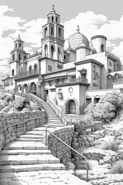 iglesia de un pueblo mgico