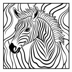 back and white no gradient no colour thick lines