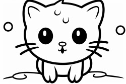 slime stuck on a cat