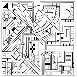 random geometrical shapes that relieve stress