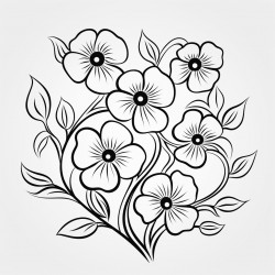 flowers with vines