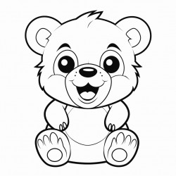 bear smiling