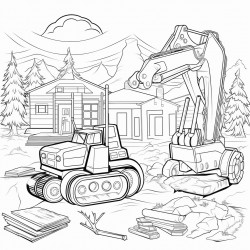 summer construction theme