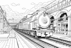 train station