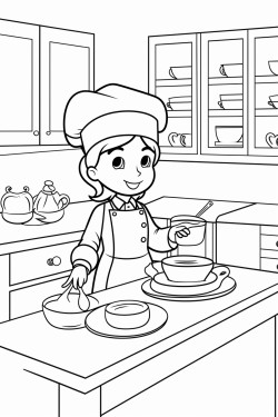 restaurant kitchen
