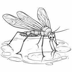 mosquito a nuisance insect that can be found in stagnant water