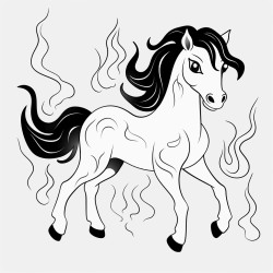 fire horse