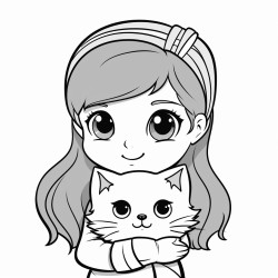 girl cat