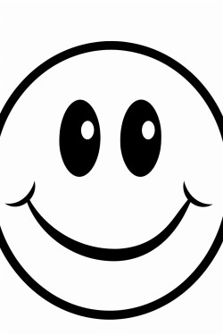 smiley face showing good