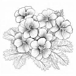 geraniums