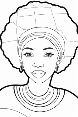 create on a americam and african girl in unity