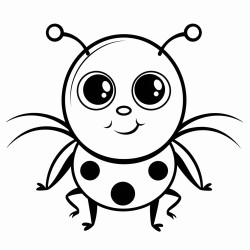 a cute ladybug