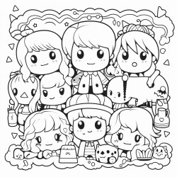 couverture de livre de coloriage animeaux
