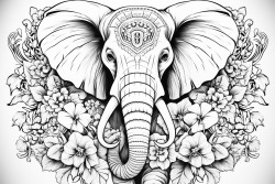 portrait dun lphant