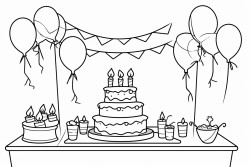 birthday party decorations