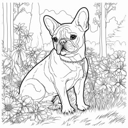french bulldog in park