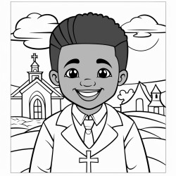 black kid christian