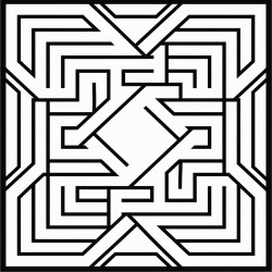 simple geometric pattern