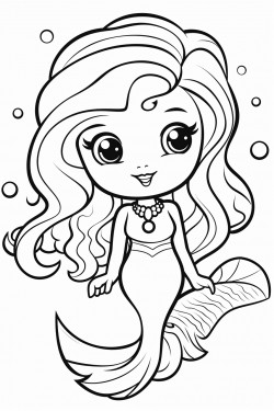 cute mermaid