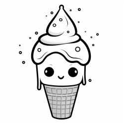 dropped ice cream cone with crying kid