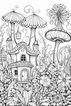 whimsical garden