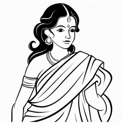 saree coloring