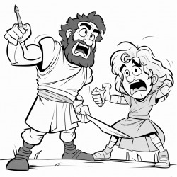 goliath mocking david