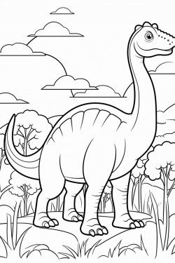 dinosaur brontosaurus