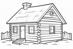 doucet log house