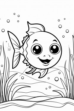 fish under the water