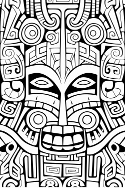tribal ceramic design
