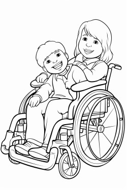 happy people with disabilities