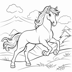 un hrisson qui monte  cheval